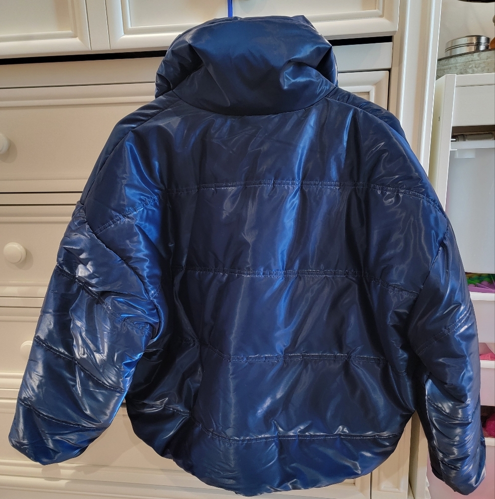 Wild Fable NWT Metallic Blue Puffer - Picture 5 of 5